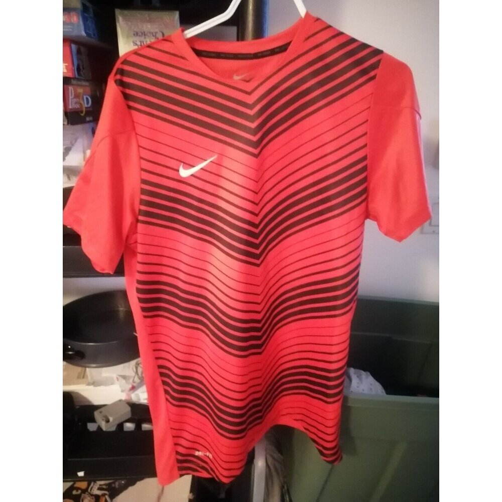 Nike Dri Fit Orange T Shirt Size Medium
